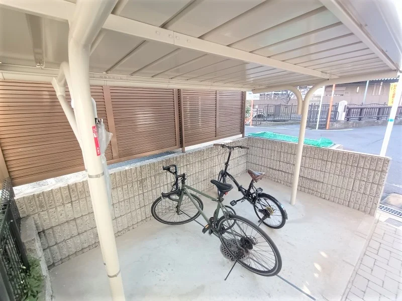 駐輪スペースです。