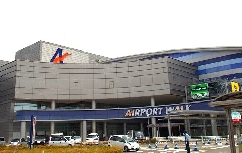 エアポートウォーク名古屋まで3100m