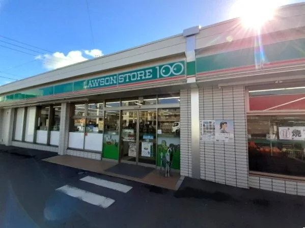 ローソンストア１００まで27m