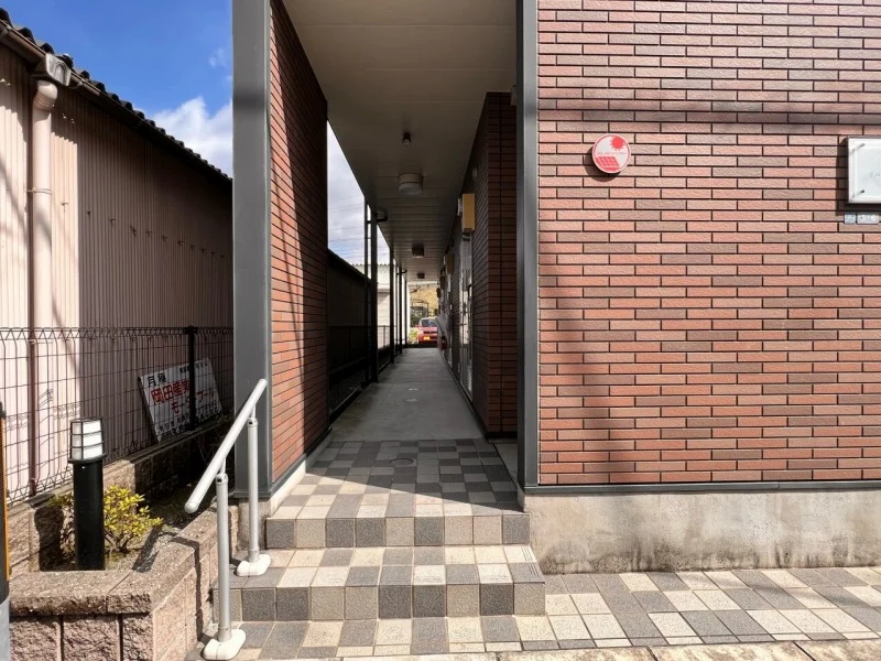 物件入り口です。