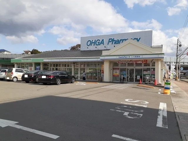 大賀薬局まで1100m