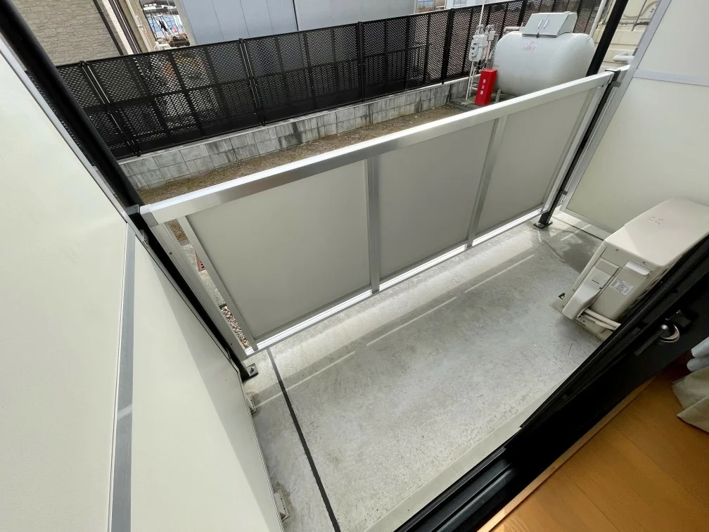 洗濯物を外干しできます