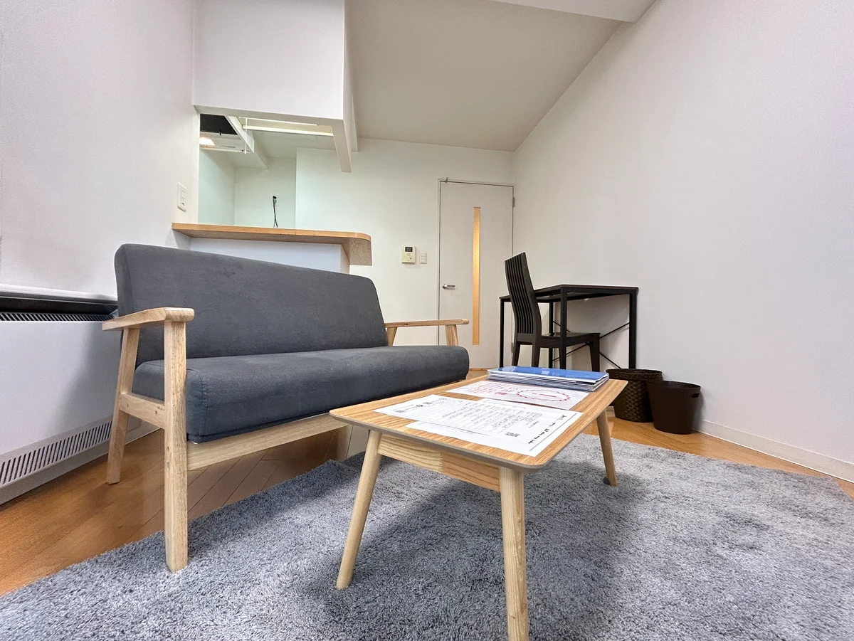 ローテーブル、ソファ