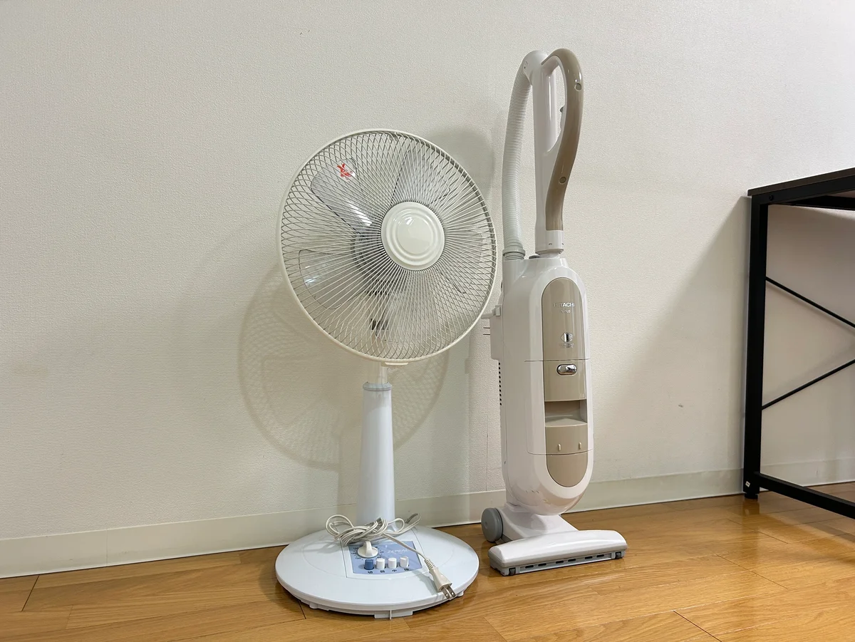 扇風機、掃除機、