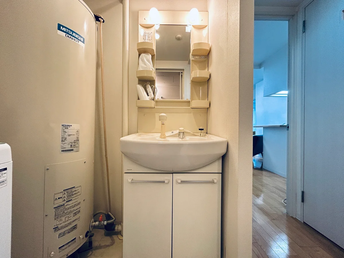 独立洗髪洗面化粧台