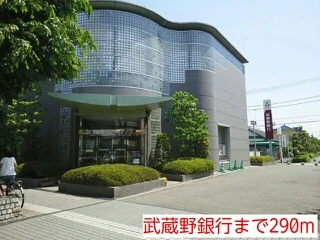武蔵野銀行まで290m