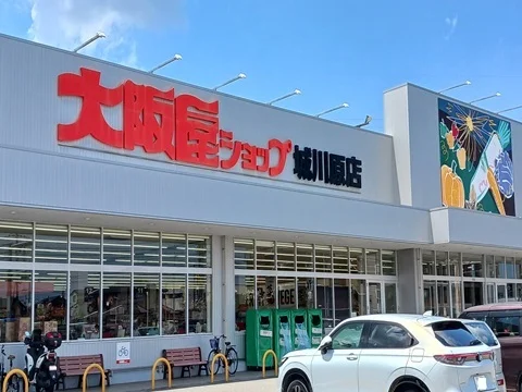 大阪屋ショップ城川原店まで800m