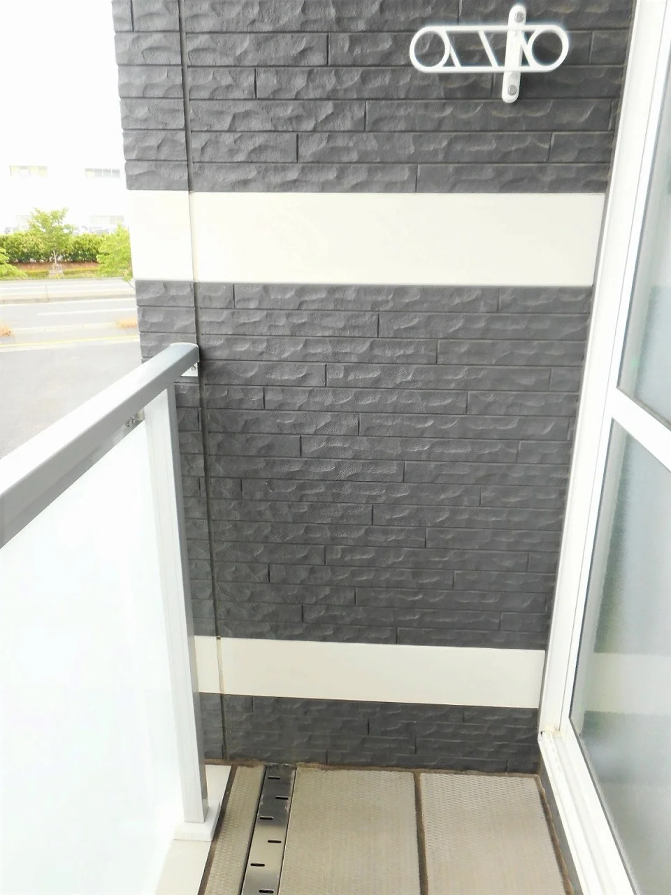 洗濯物を外干しできます