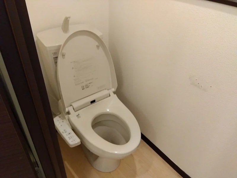 温水便座付き♪