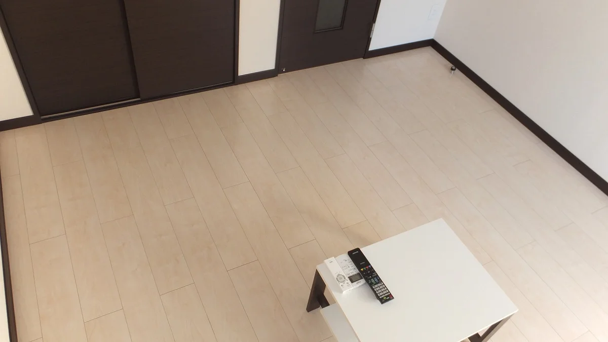 クッションフロア及び高遮音の構造により、快適な空間を提供。