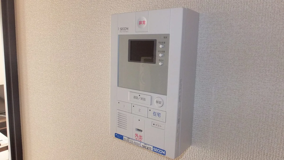 セコム付き物件になります。