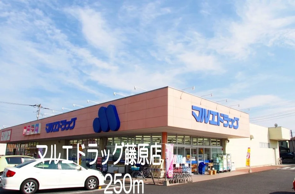 マルエドラッグ藤原店まで250m