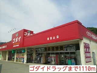 ゴダイドラッグまで1110m
