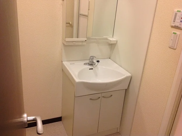 爽やかな朝は洗面台から♪