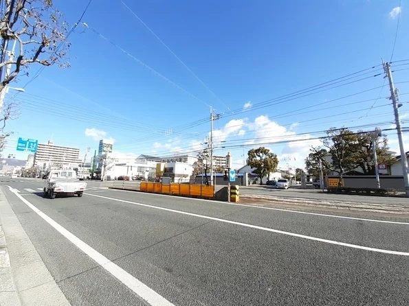 桟橋通４丁目まで1300m