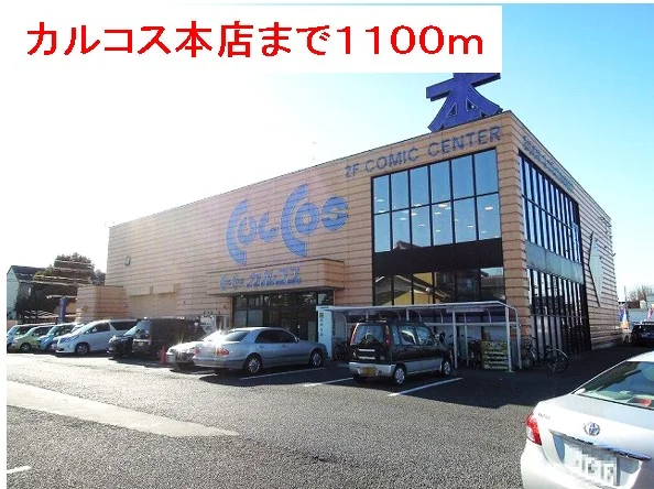 カルコス本店まで1100m