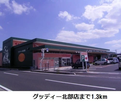 グッディー北部店まで1300m