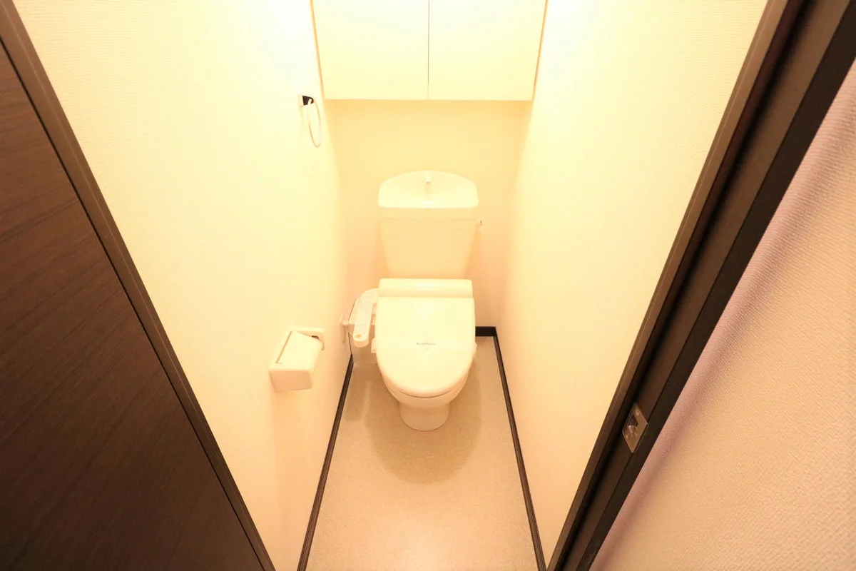 温水洗浄便座を完備しており快適な毎日を！