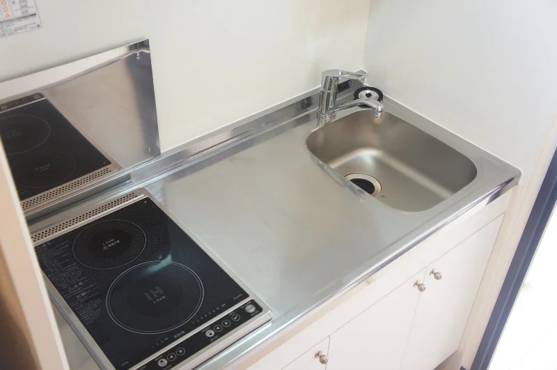 作業スペースもあって広々！