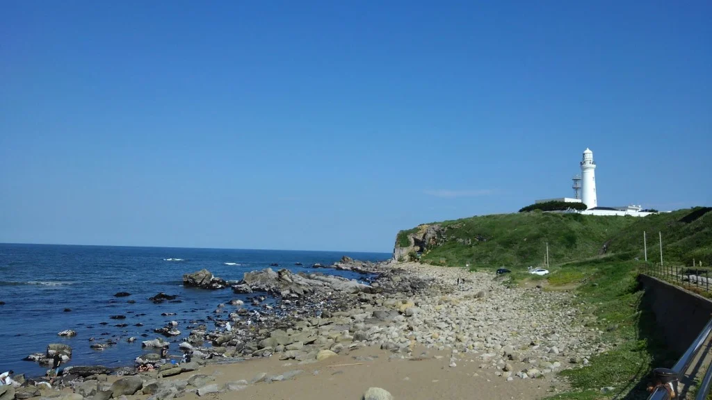 銚子のシンボル　犬吠埼灯台まで5km.