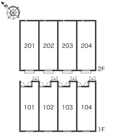 間取り配置図です。