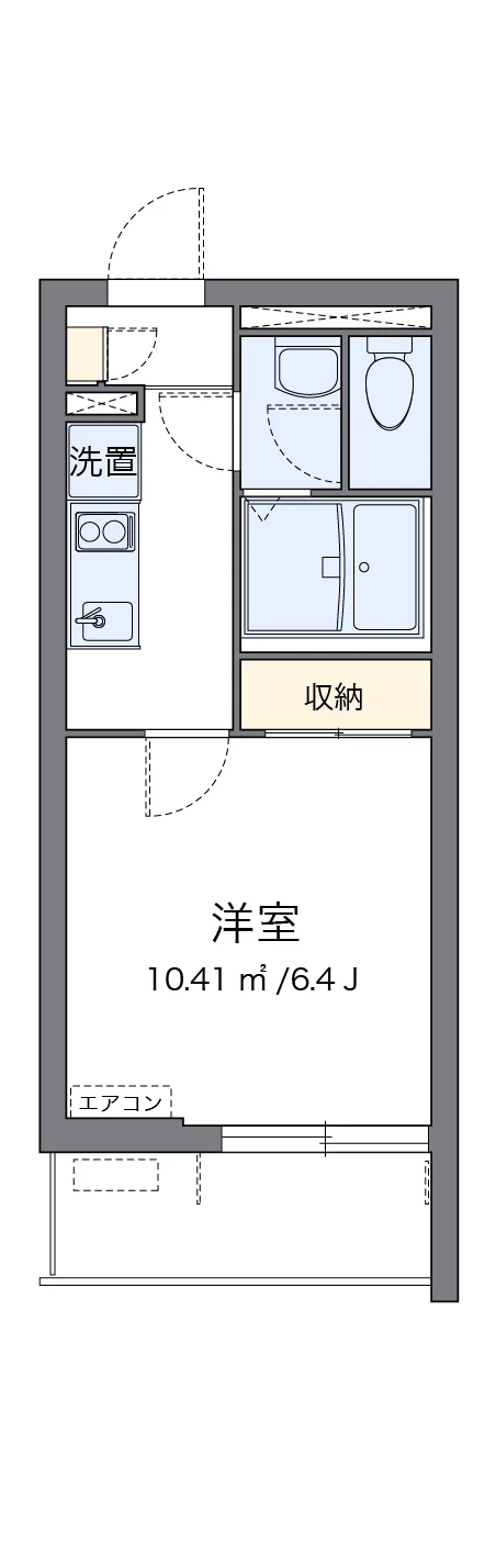代表的な間取のため実際の間取とは異なる場合があります