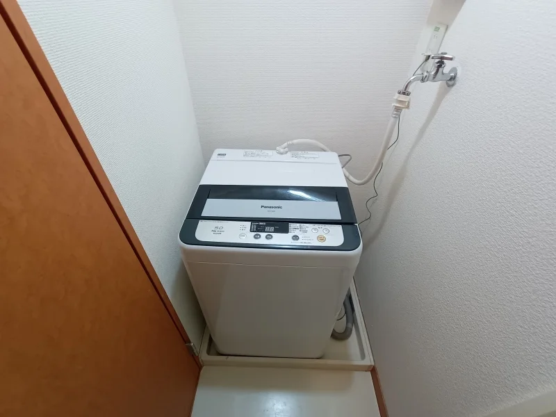 室内洗濯機置き場です。