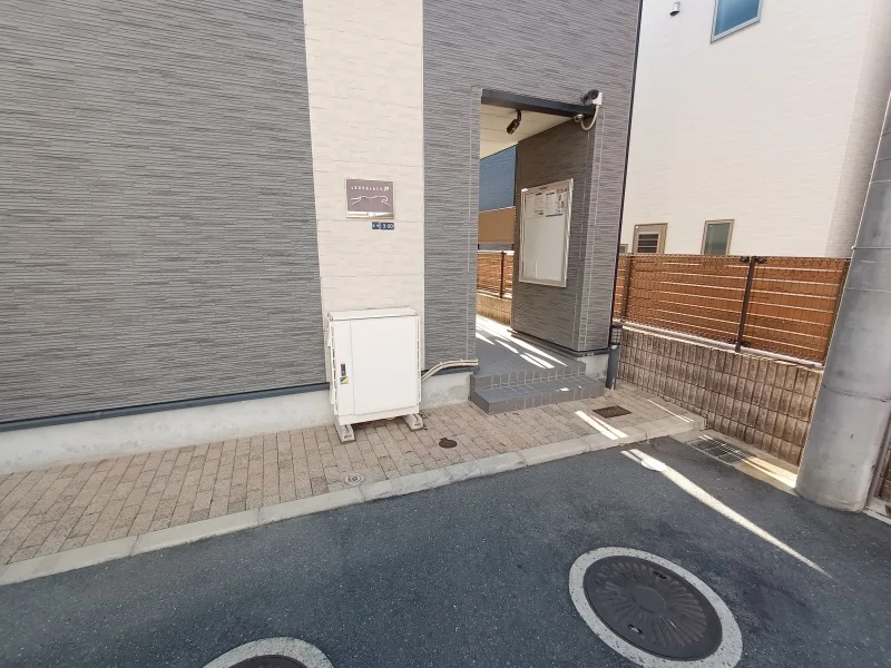 物件入り口です。