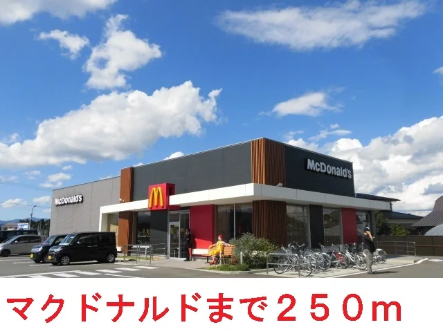 マクドナルドまで250m