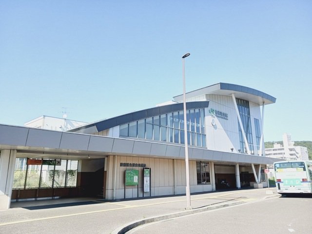 ＪＲ仙山線陸前落合駅まで2150m