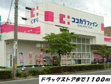 ココカラファインまで1100m