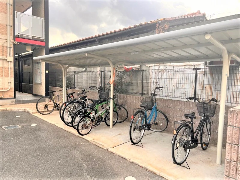 駐輪スペースです。