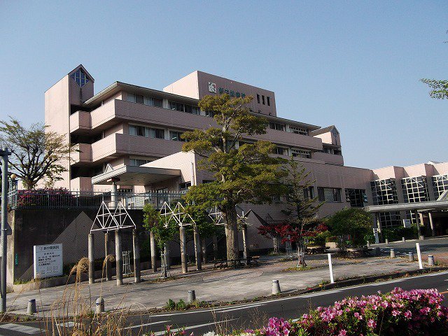 新中間病院まで3100m