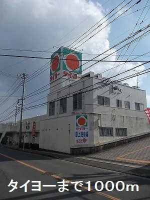 タイヨーまで1000m