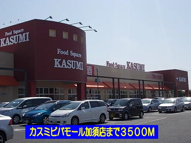 カスミビバモール加須店まで3500m
