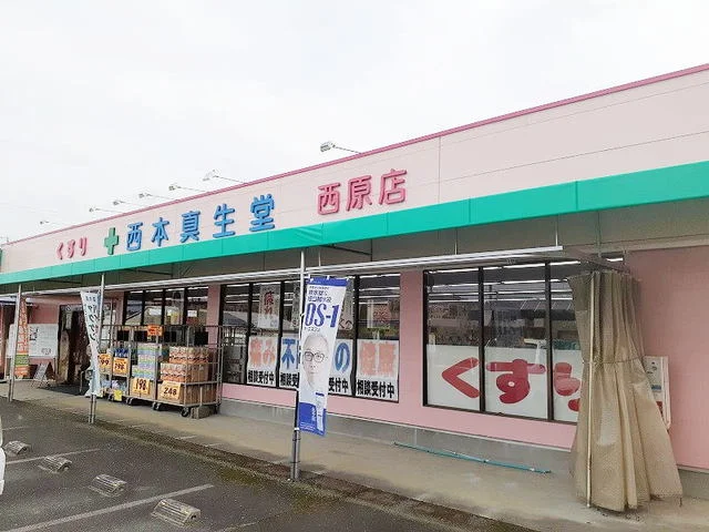 西本真生堂西原店まで750m