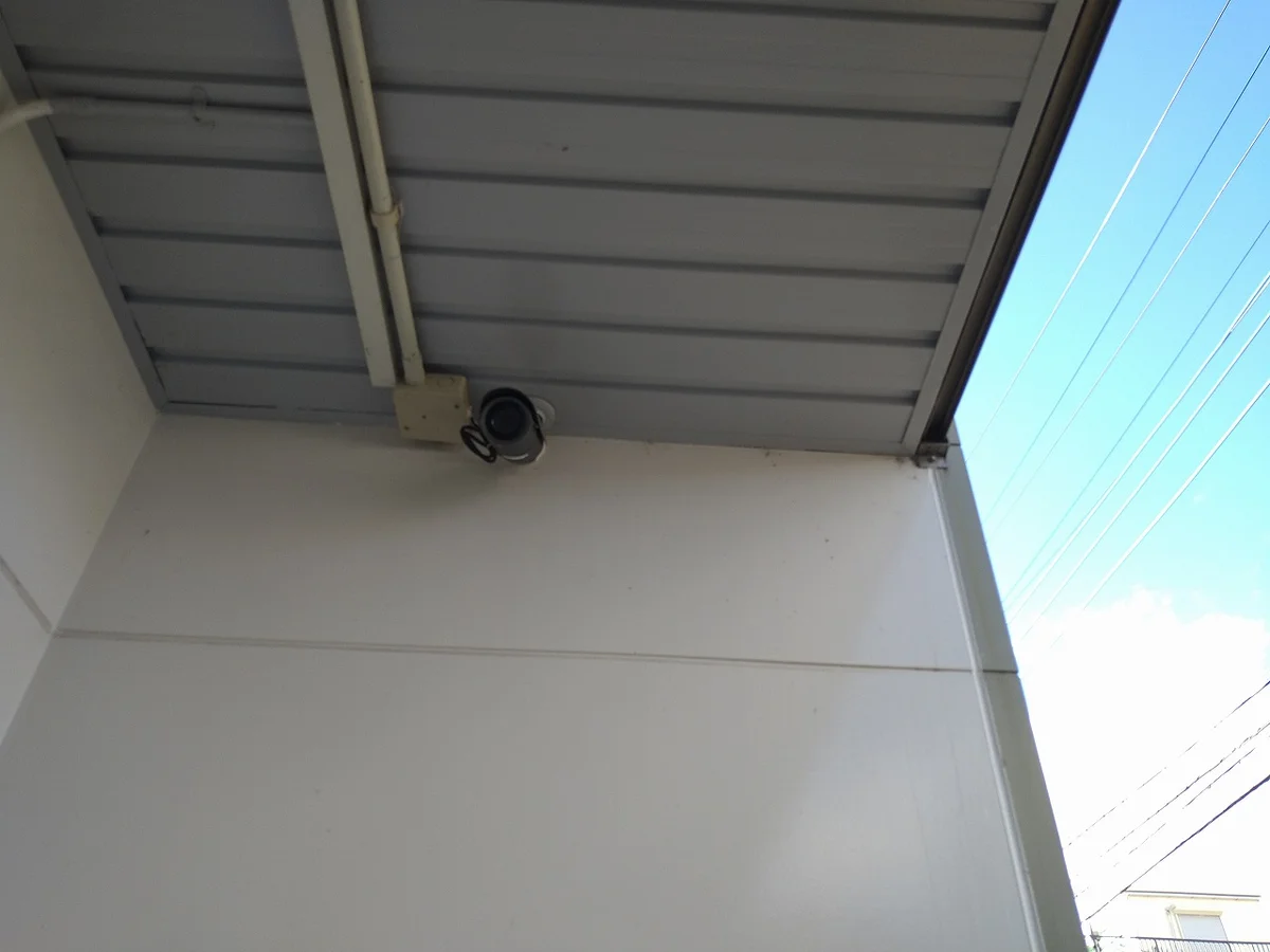 防犯カメラ付き