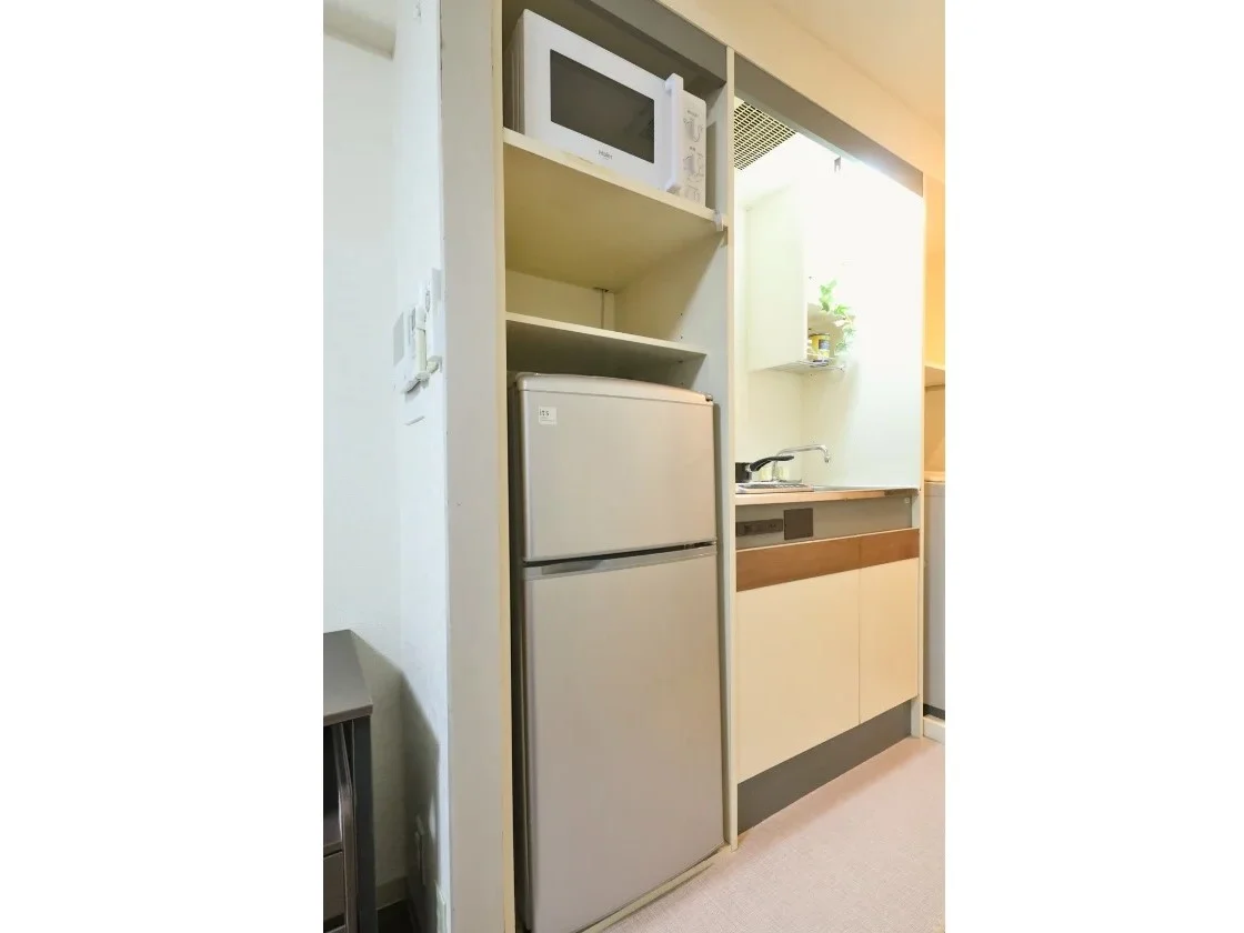 冷蔵庫、電子レンジ