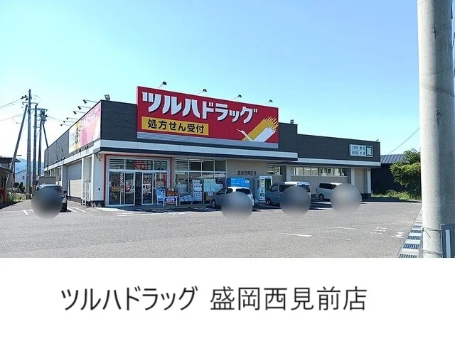 ツルハドラッグ盛岡西見前店まで523m