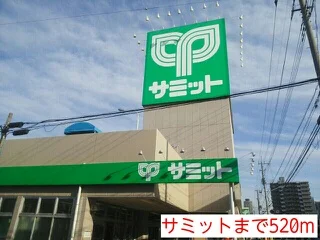 サミットまで520m