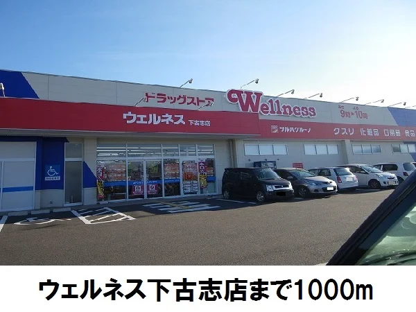 ウエルネス下古志店まで1000m