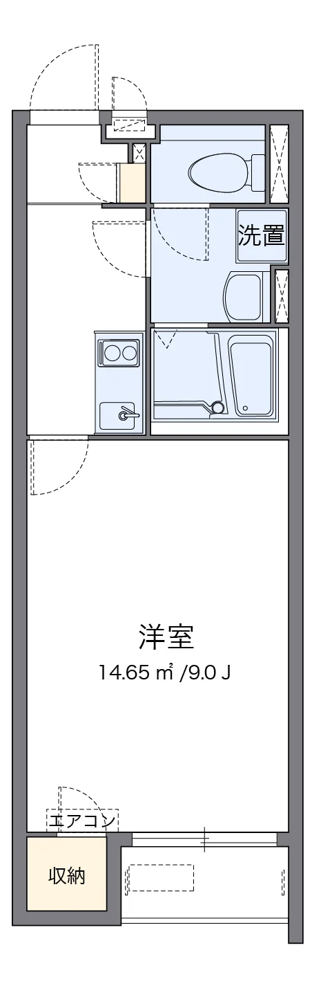 代表的な間取のため実際の間取とは異なる場合があります