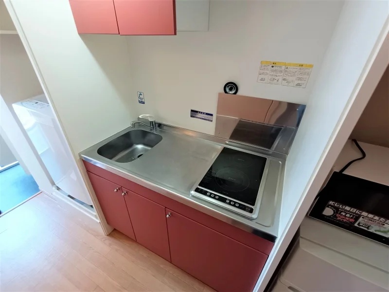 コンロは２口コンロです。