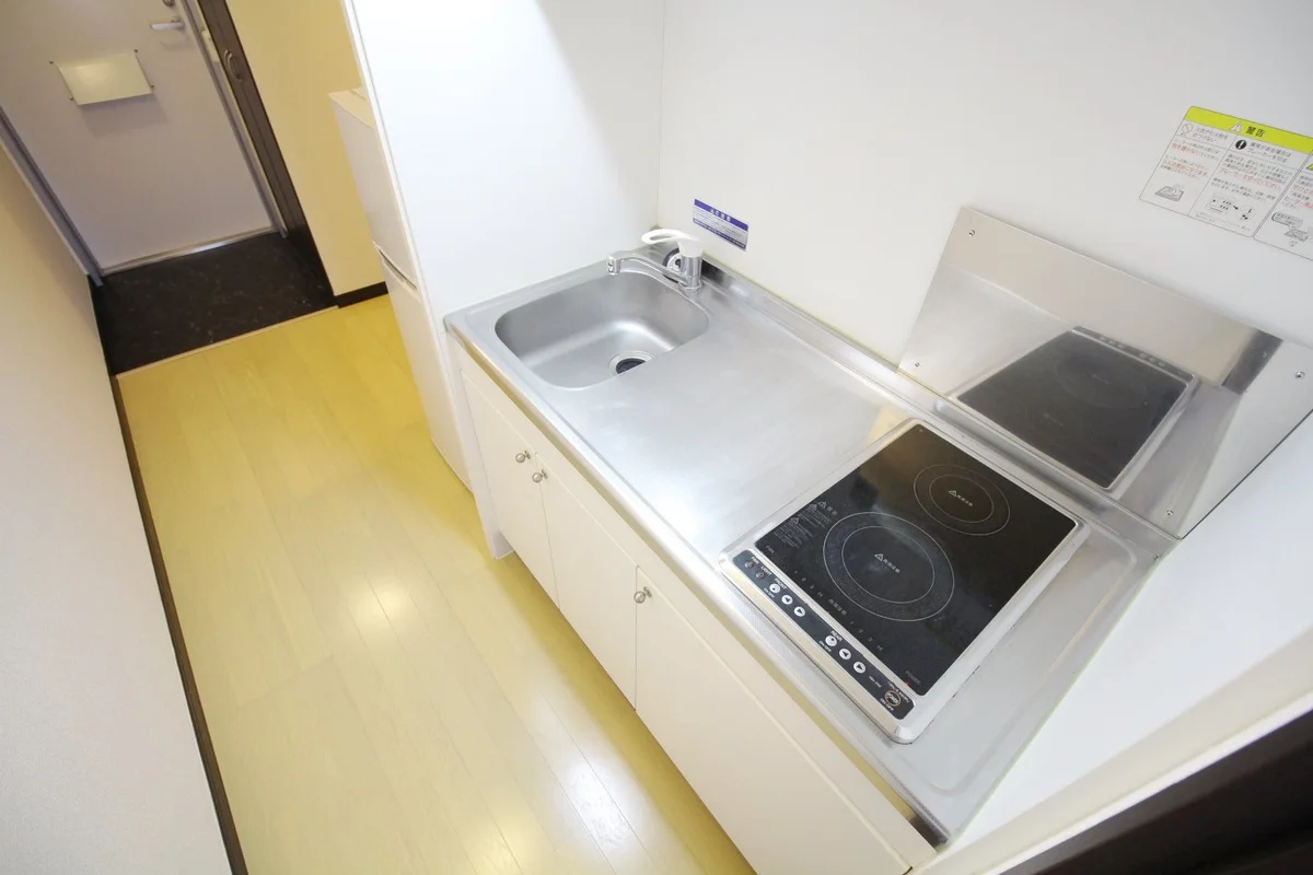 ゆとりあるキッチン♪（写真は家電有りタイプ）