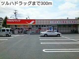 ツルハドラッグまで300m