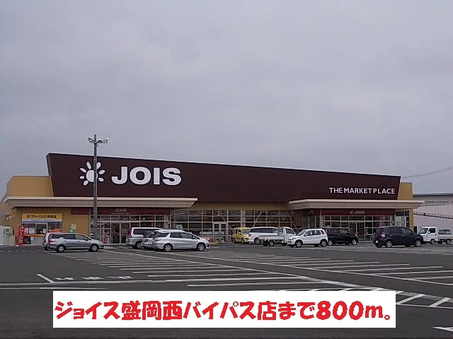 ジョイス盛岡西バイパス店まで800m