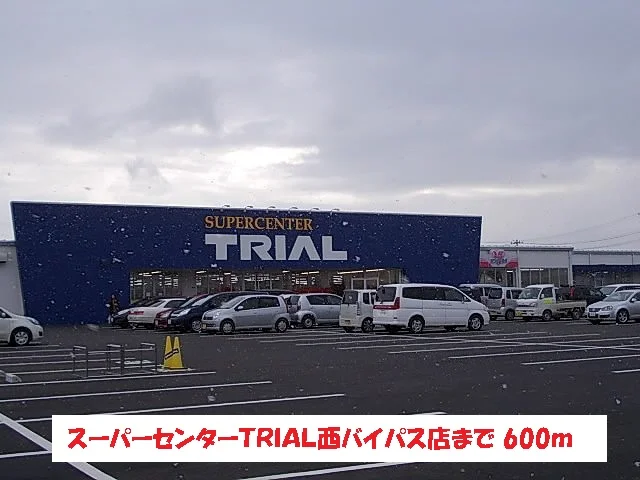 トライアル盛岡西バイパス店まで600m