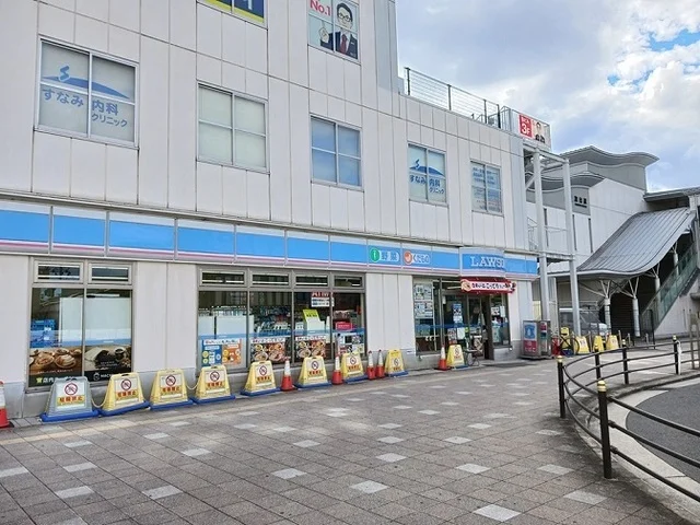 ローソン様まで60m