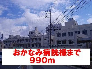 おかなみ病院様まで990m