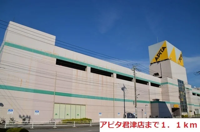 アピタ君津店まで1100m